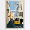 Affiche "Lisboa"