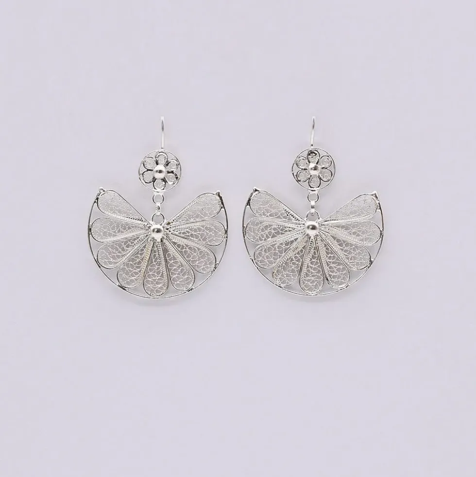 Alcance I Boucles d'oreille en argent