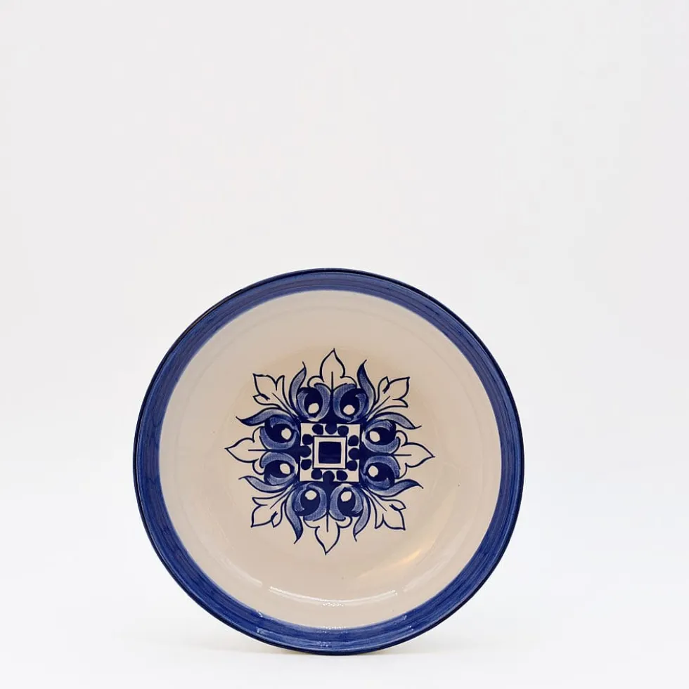 Assiette creuse en céramique "Brasão" - Bleu