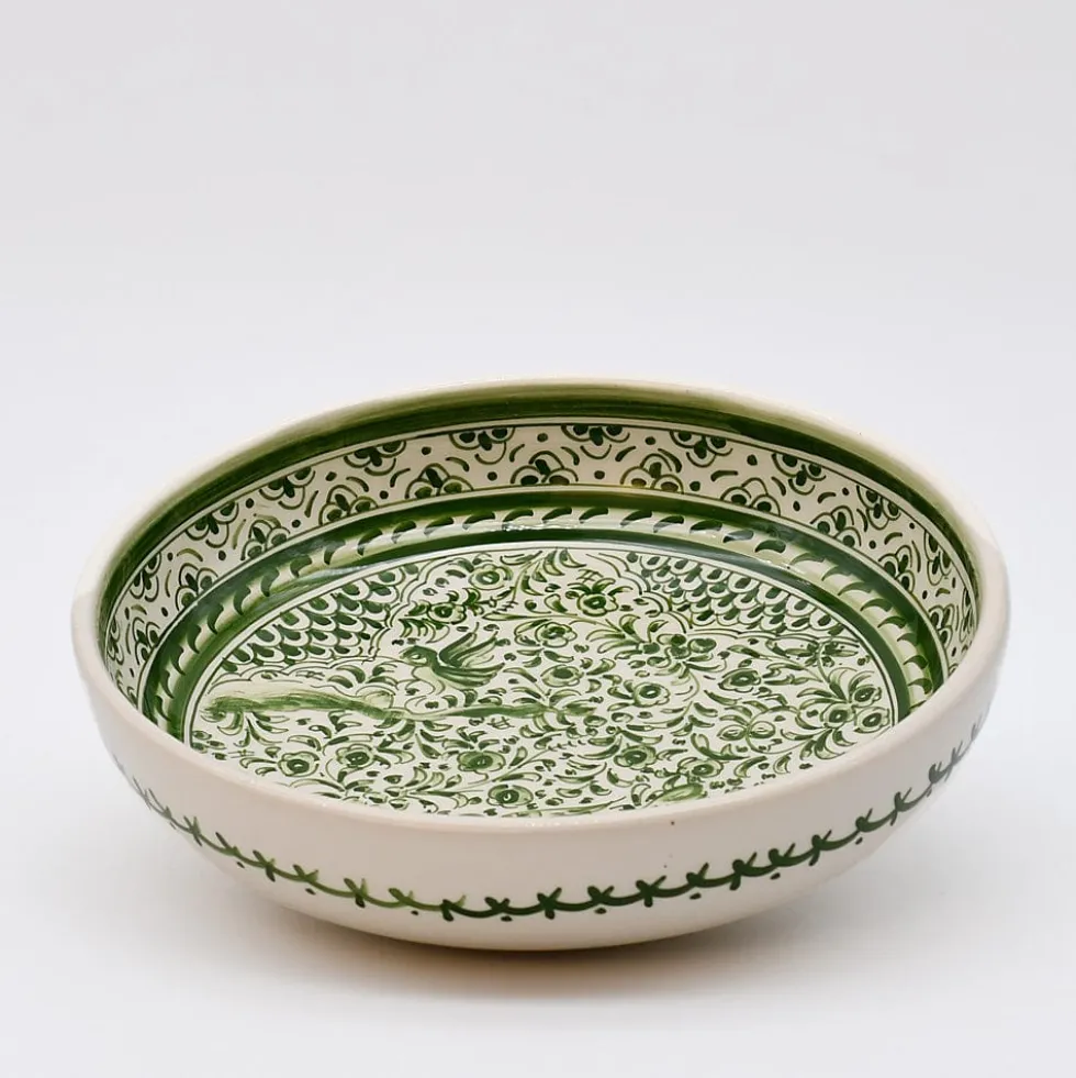 Assiette creuse en céramique de Coimbra - 20cm