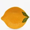 Assiette creuse en forme d'orange - 27cm