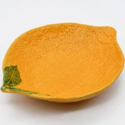 Assiette creuse en forme d'orange - 27cm