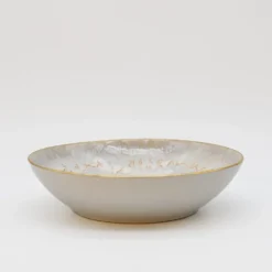 Assiette creuse en grès 21cm