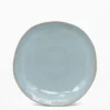 Assiette creuse en grès "Eivissa" 23cm - Bleue