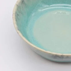 Assiette creuse en grès "Madeira" 19cm - Vert