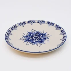 Assiette en céramique "Brasão" 20cm - Bleu