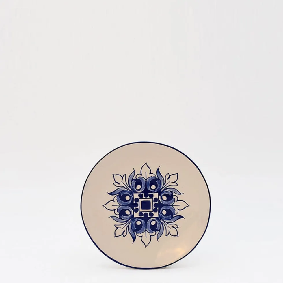 Assiette en céramique "Brasão" 15cm - Bleu