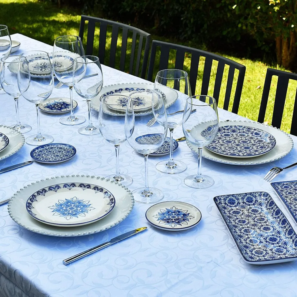 Assiette en céramique "Brasão" 12cm - Bleu