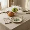 Assiette en céramique "Brasão" 27cm - Verte