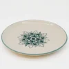 Assiette en céramique "Brasão" 20cm - Verte