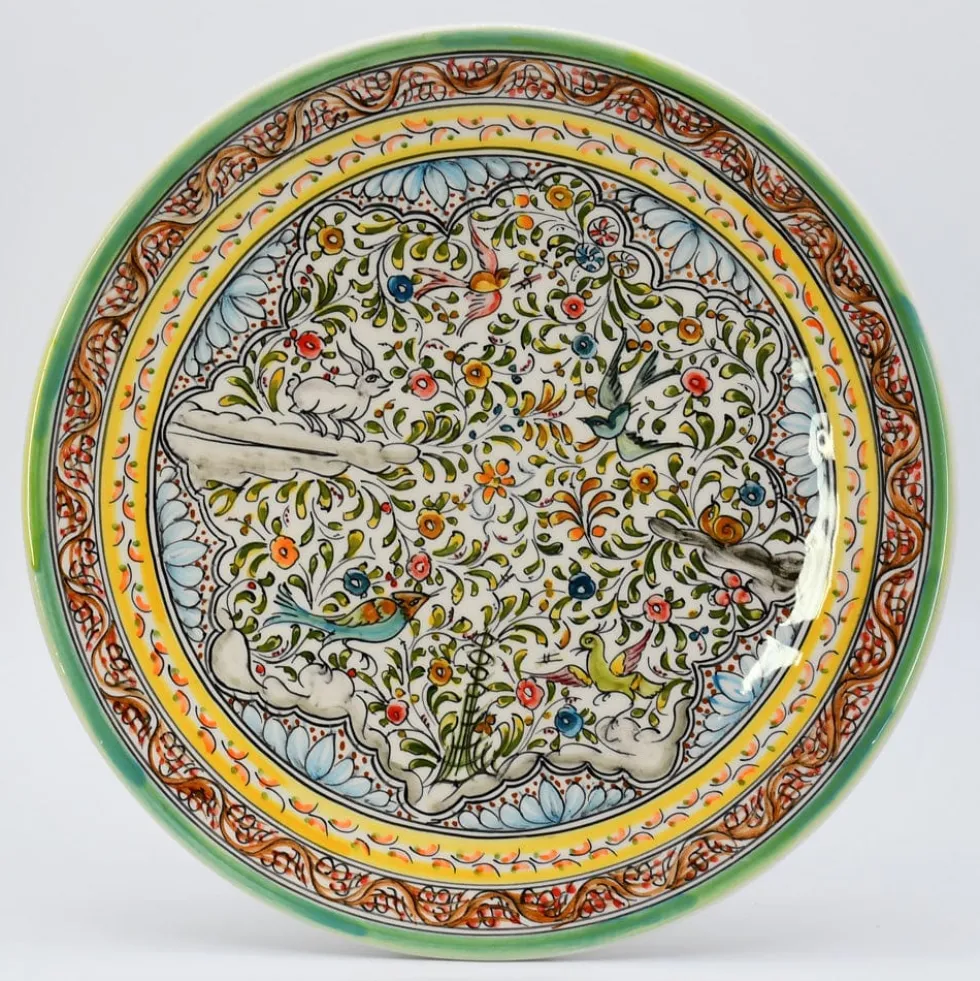 Assiette en céramique de Coimbra - 29cm