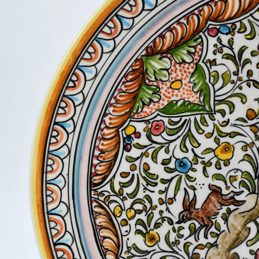 Assiette en céramique de Coimbra - 29cm