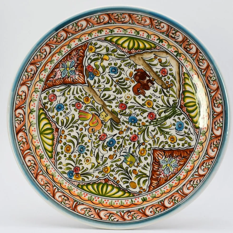 Assiette en céramique de Coimbra - 29cm