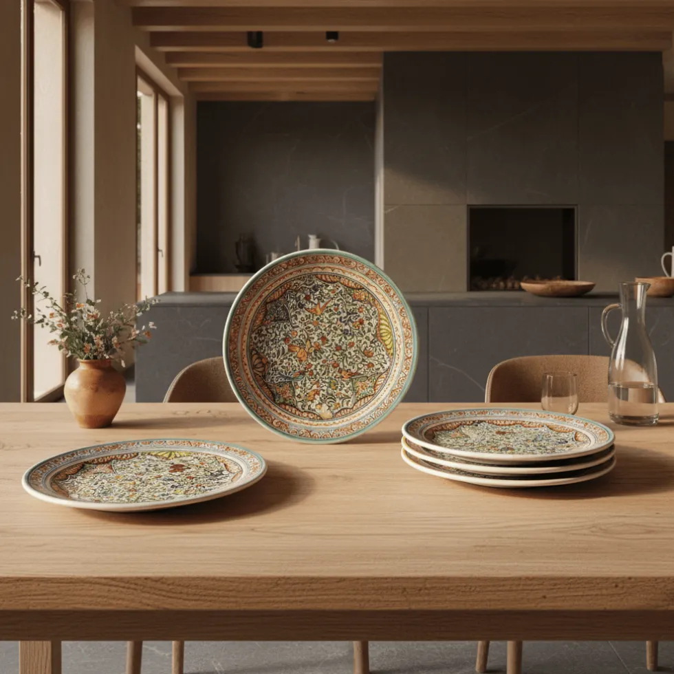 Assiette en céramique de Coimbra - 29cm