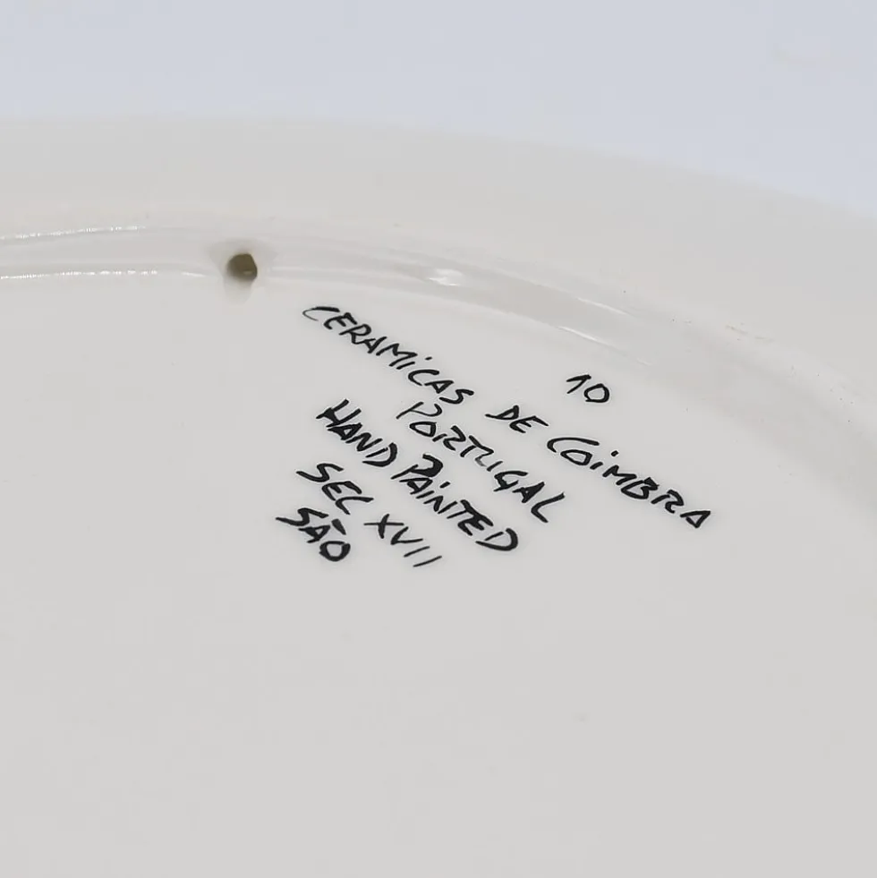 Assiette en céramique de Coimbra - 29cm