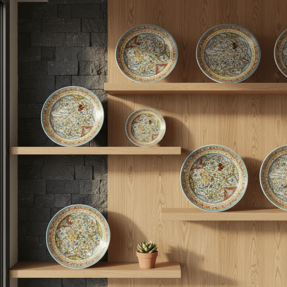 Assiette en céramique de Coimbra - 29cm
