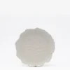 Assiette en céramique "Folha" blanche - 21cm