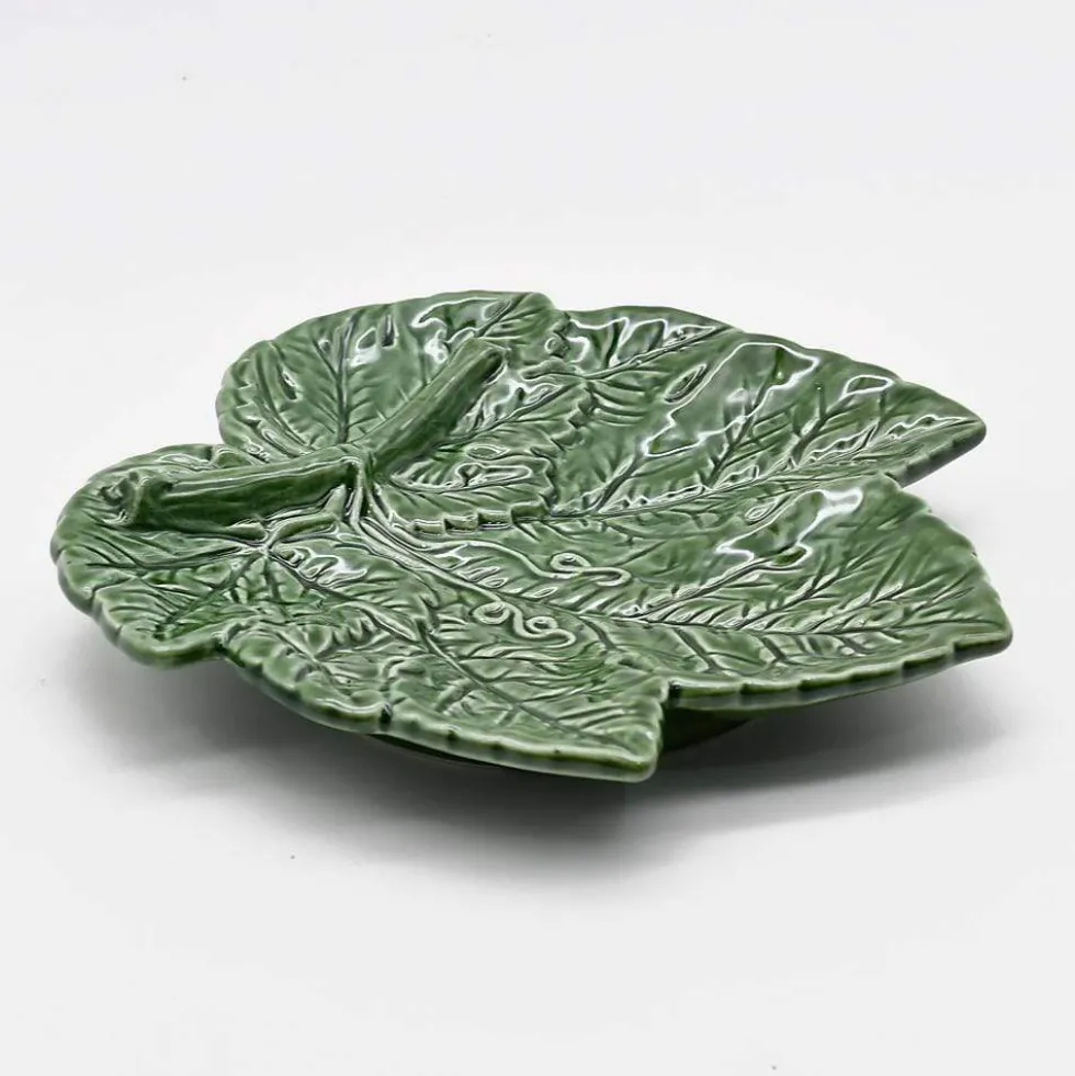 Assiette en céramique "Folha de Parra" - 18cm