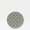 Assiette en céramique "Padrão" 20cm - Verte