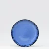 Assiette en grès "Amazonia" Bleue - 21cm