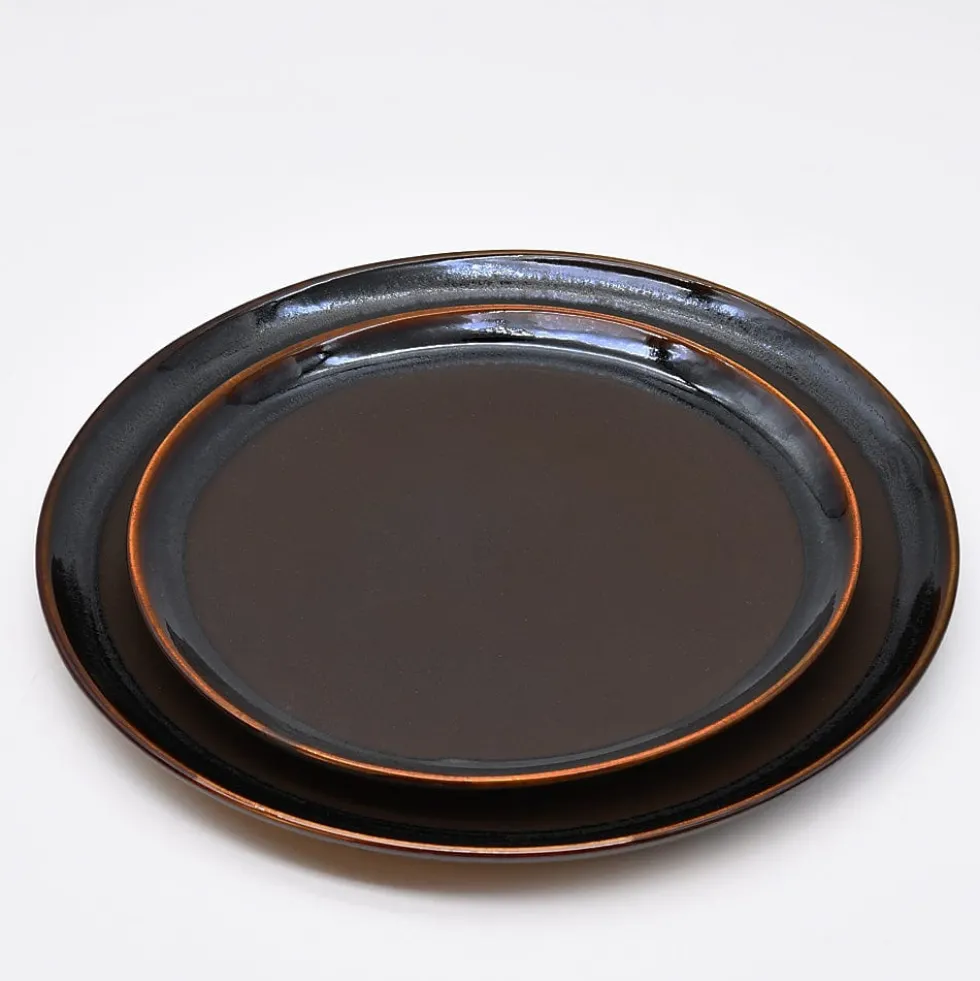 Assiette en grès "Café" - 29cm
