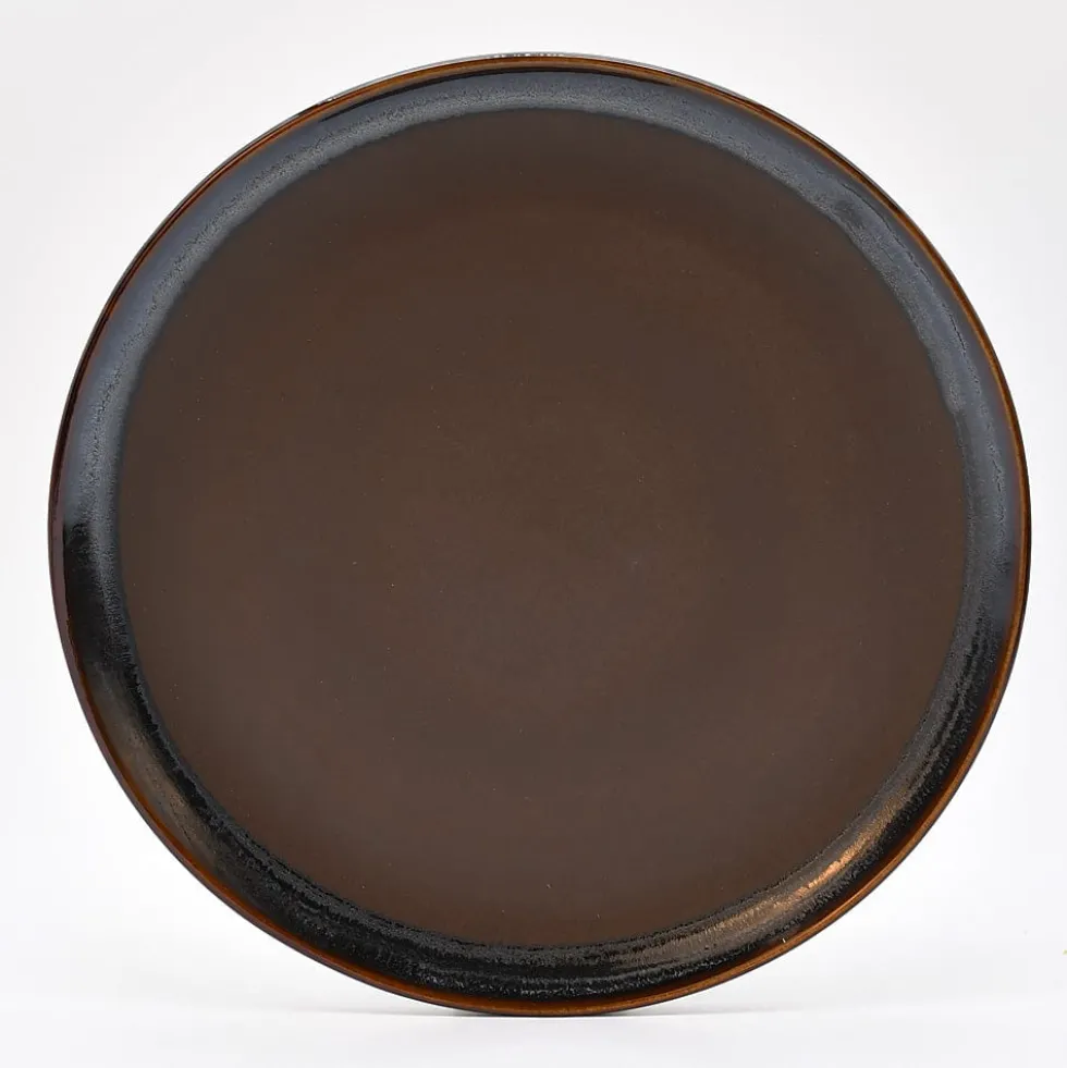 Assiette en grès "Café" - 29cm