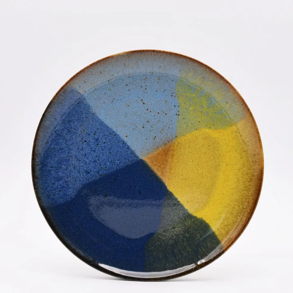 Assiette en grès "Corals" - 30cm
