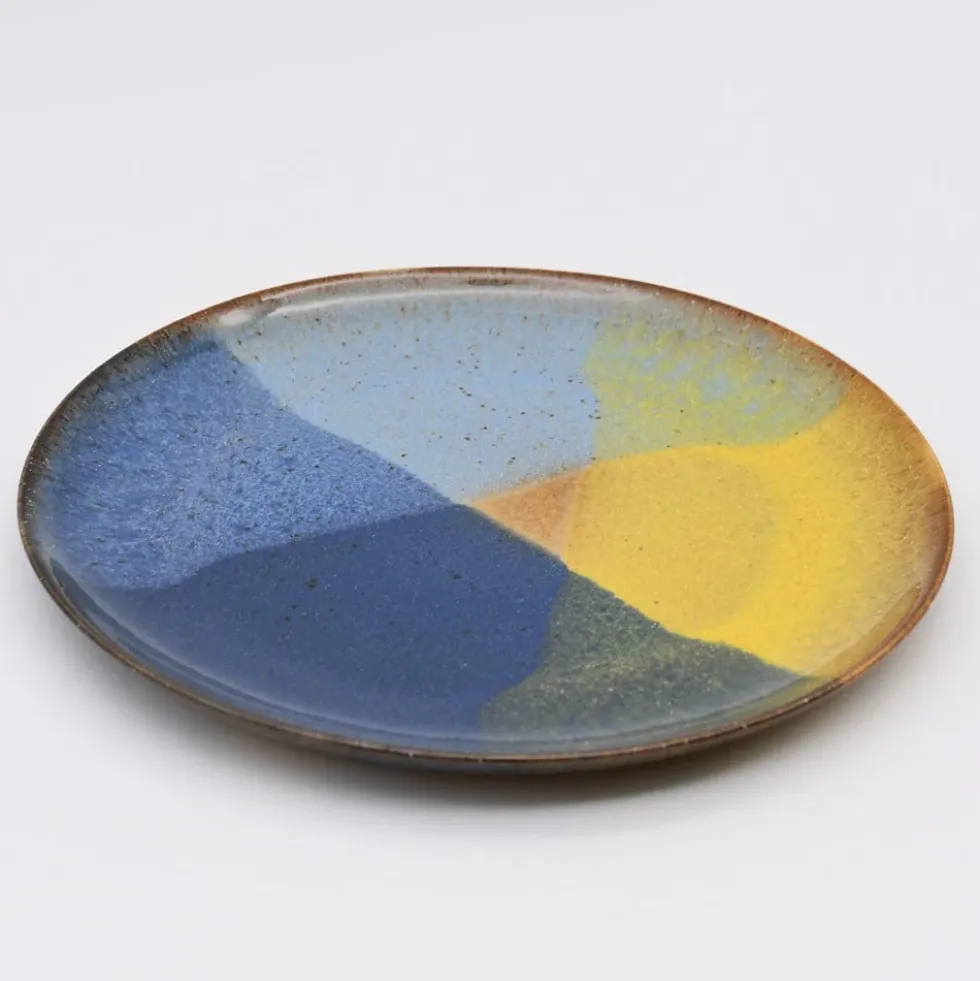 Assiette en grès "Corals" - 30cm