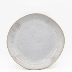 Assiette en grès "Eivissa" 28cm - Blanche