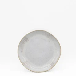 Assiette en grès "Eivissa" 21cm - Blanche