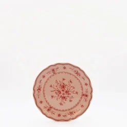 Assiette en grès fin "Vila" 17cm - Rose