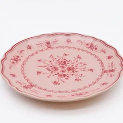 Assiette en grès fin