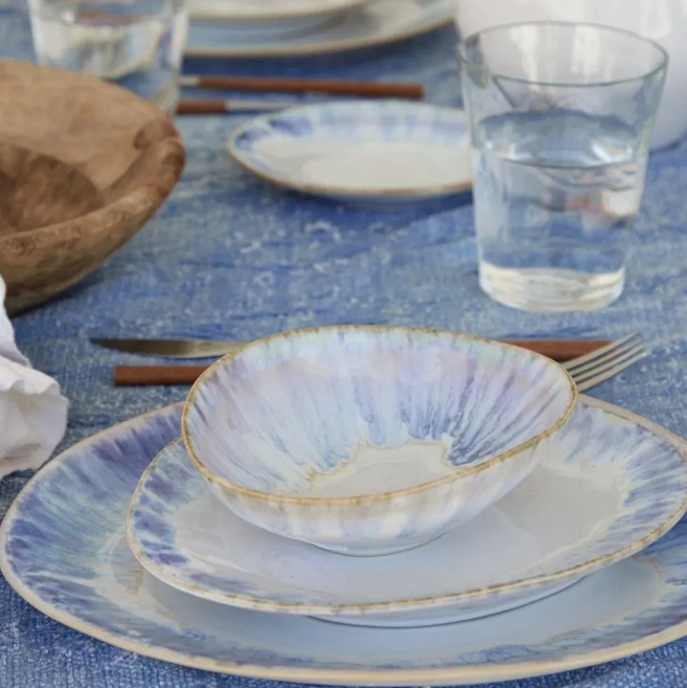 Assiette en grès ovale "Brisa" - 27cm