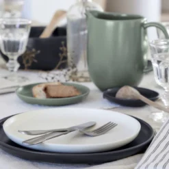 Assiette en grès “Pacifica