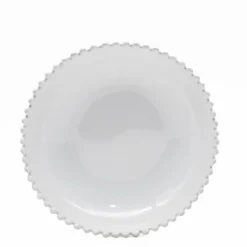 Assiette en grès "Pearl" - 28cm
