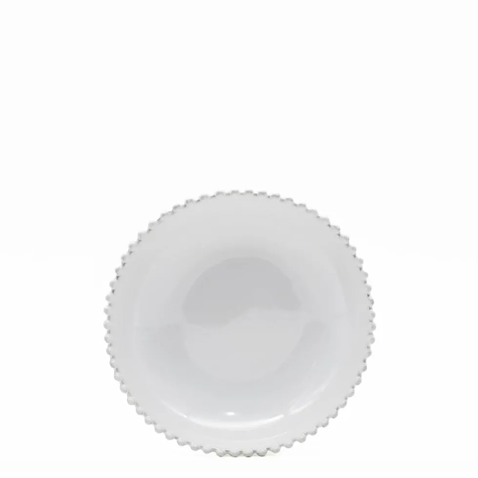 Assiette en grès "Pearl" - 22cm