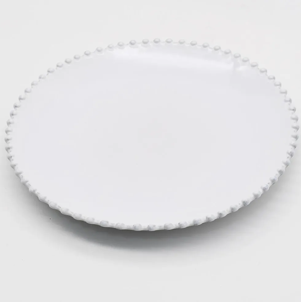 Assiette en grès "Pearl" - 22cm