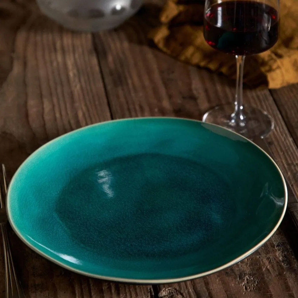 Assiette en grès "Rivieira" - 27cm