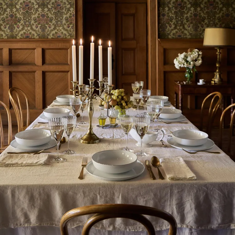 Assiette en porcelaine "Resonance" - 23cm