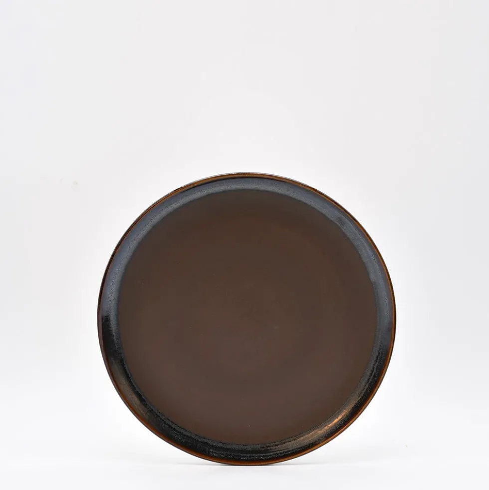 Assiette à entrée en grès "Café" - 22cm