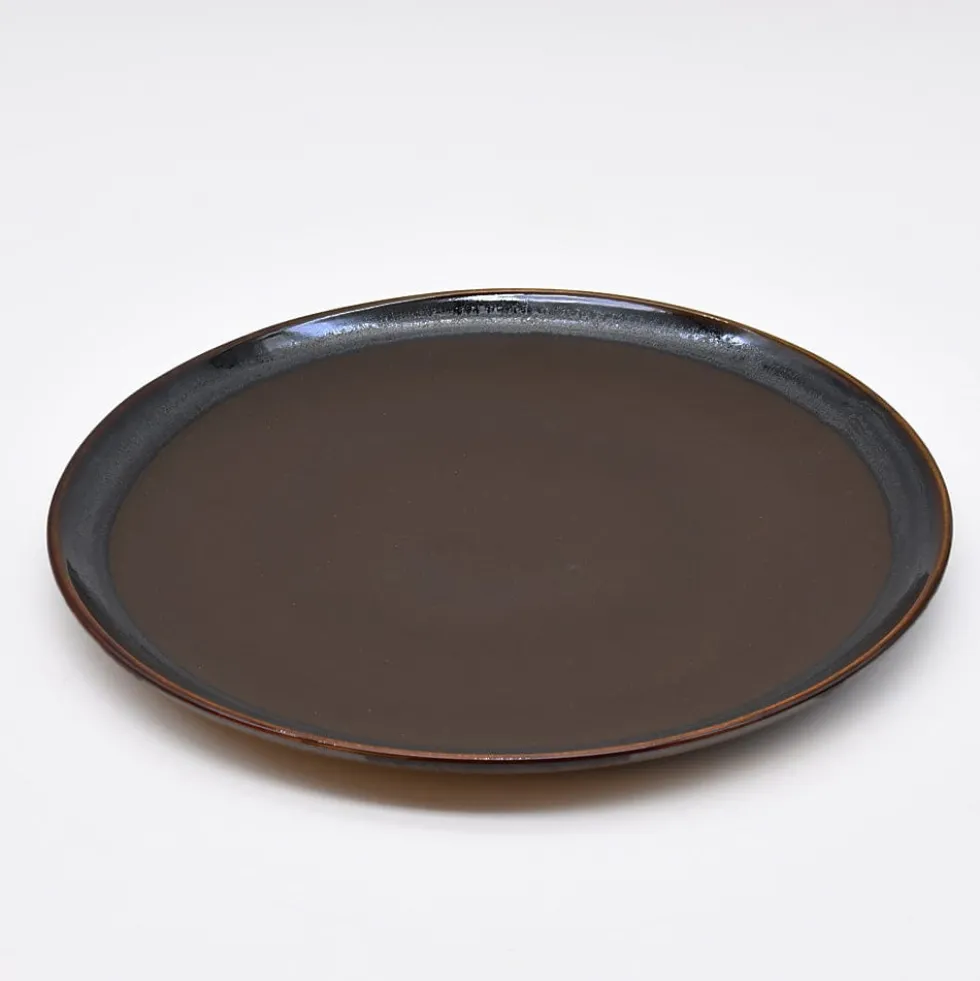 Assiette à entrée en grès "Café" - 22cm