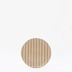 Assiette rayée