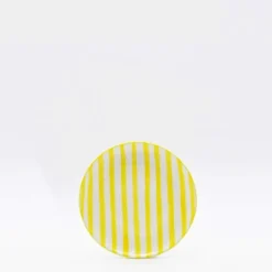 Assiette rayée 