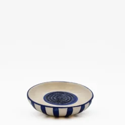 Assiette à râper rayée