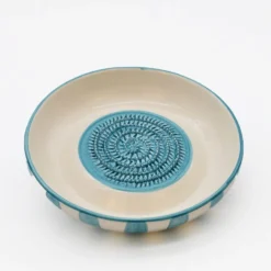 Assiette à râper rayée