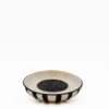 Assiette à râper rayée "Costa Nova Mar" - Noir