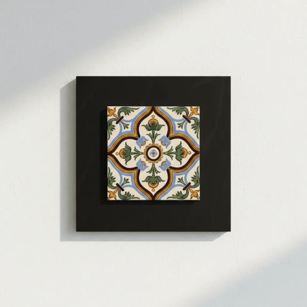 Azulejo Hispano-Maure 14x14cm