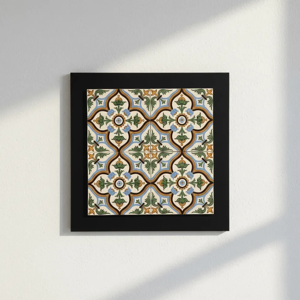 Azulejo Hispano-Maure 14x14cm
