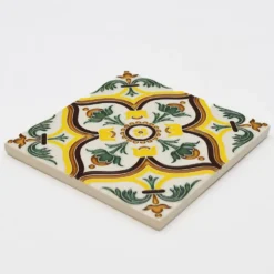 Azulejo Hispano-Maure 14x14cm