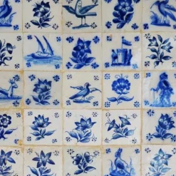 Azulejo 14x14cm - Andorinha
